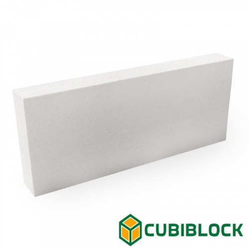 Егорьевские газосиликатные блоки CubiBlock D600 625х75х250 перегородочные
