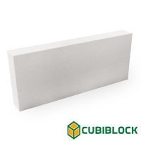 Егорьевские газосиликатные блоки CubiBlock D600 625х125х200 перегородочные