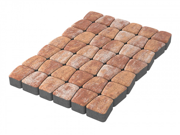 Брусчатка Stellard Классико Колор микс Голден