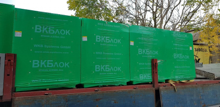Газобетонные блоки ВКБлок D500 625х200х250 стеновые