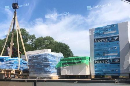 Газосиликатные блоки Бонолит Дмитров D500 625х250х300 стеновые